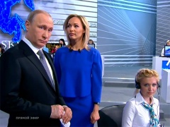 Владимир Капустин принял участие в «Прямой линии» с Владимиром Путиным