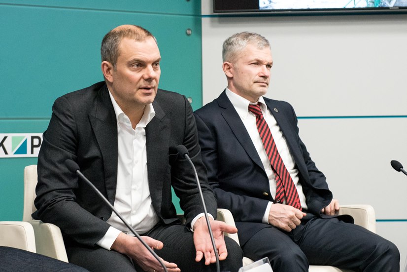 Пресс-конференция в РБК